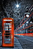 London - Red Telephone Box Mini A2 Paper Poster