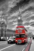 London - Red Bus Westminster Mini A2 Paper Poster