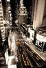 New York City - Time Square Aerial View Colour Mini A2 Paper Poster