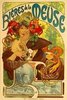 Bieres De La Muese - Alphonse Mucha - A2 Paper Poster