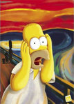 Simpsons Scream - Giant Paper Poster