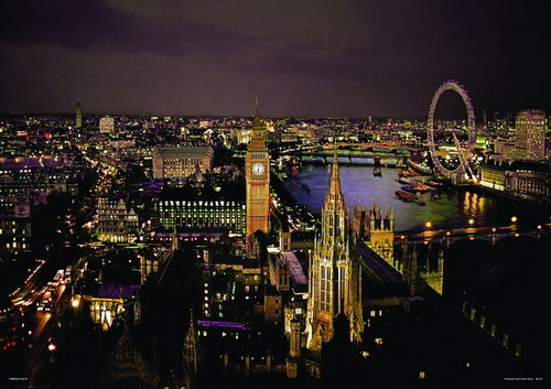 London Eye View - Giant Paper Poster
