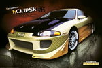 Laminated - Right Foot Fanatics - Mitsubishi, Eclipse NX - Maxi Poster