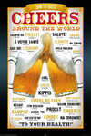 Cheers Around the World - Maxi Paper Poster