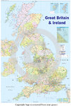 United Kingdom GB  Road Map - Maxi Paper Poster