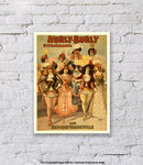 Hurly Burly Vaudeville - Art Print